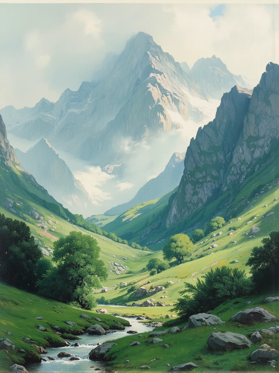 Majestic Mountain Valley