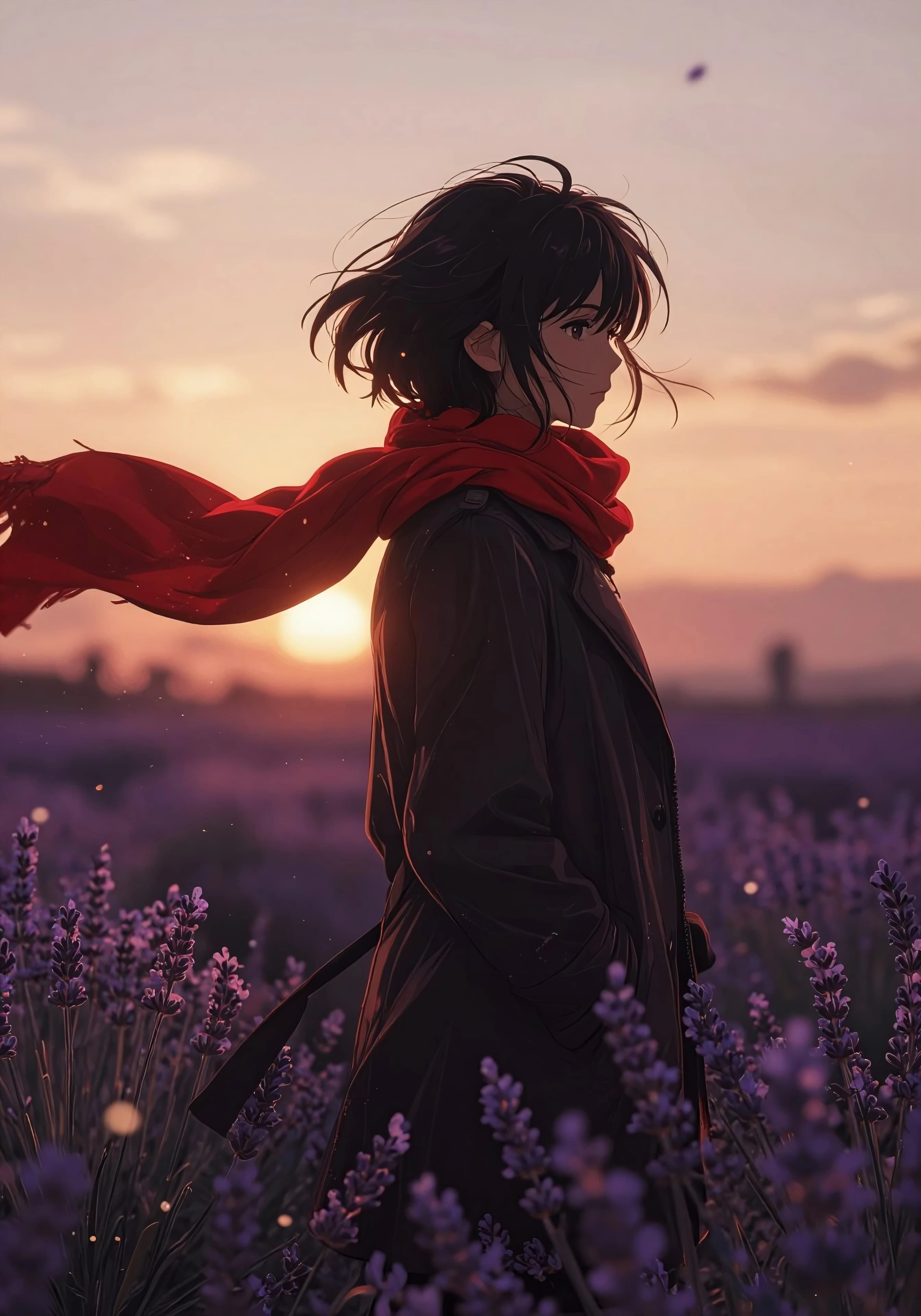 Twilight Serenity in Lavender