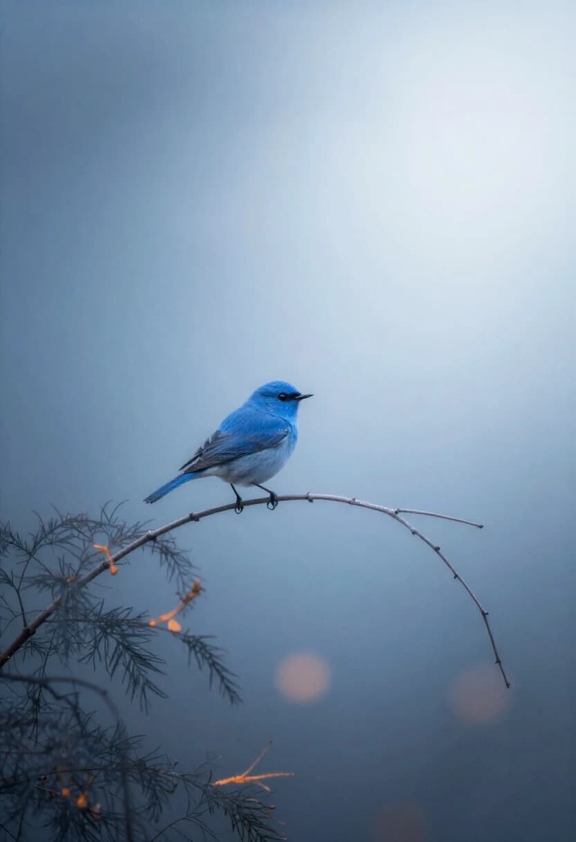 Serenity in Blue - original