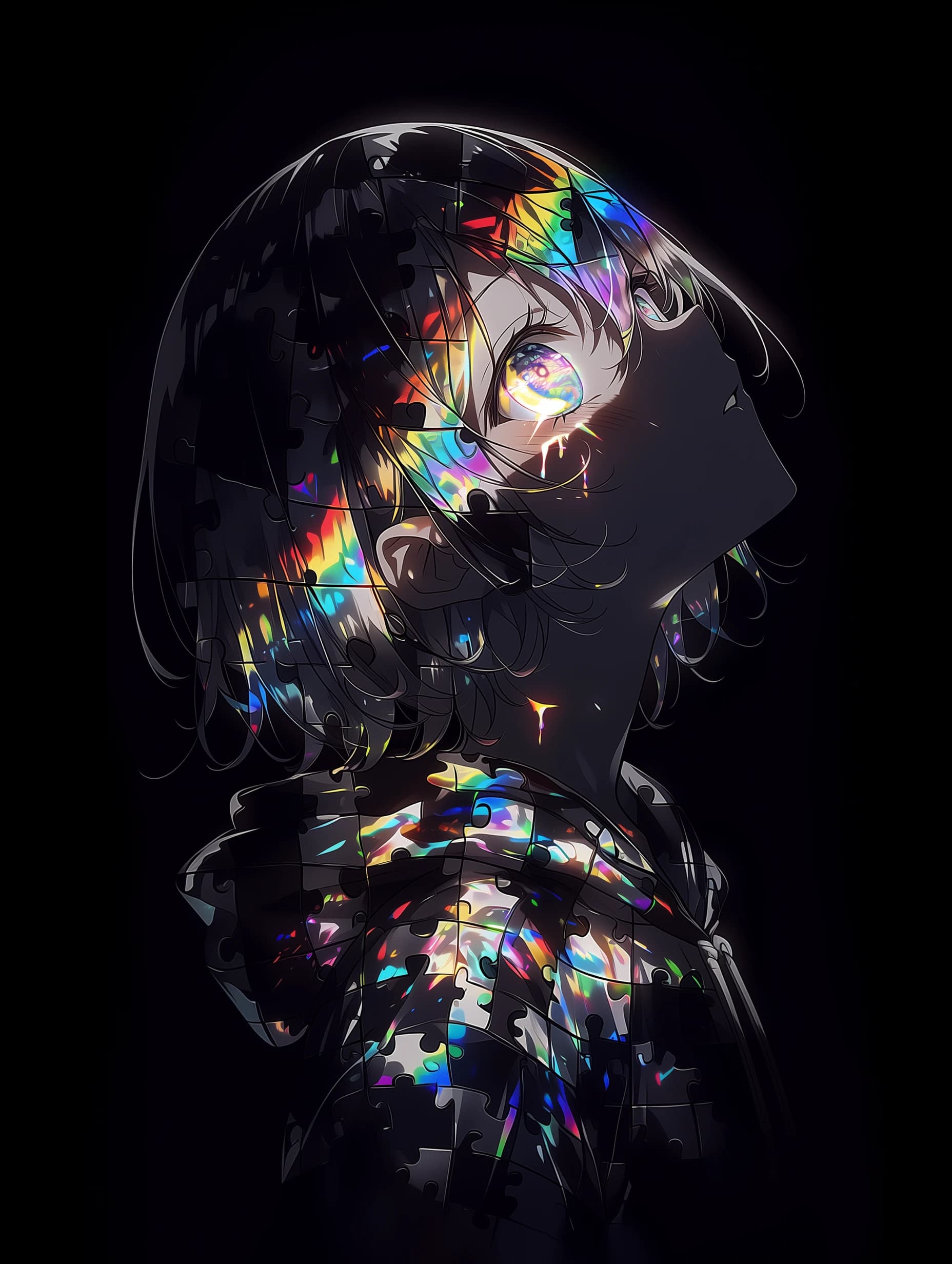 Prismatic Fragmented Reflection