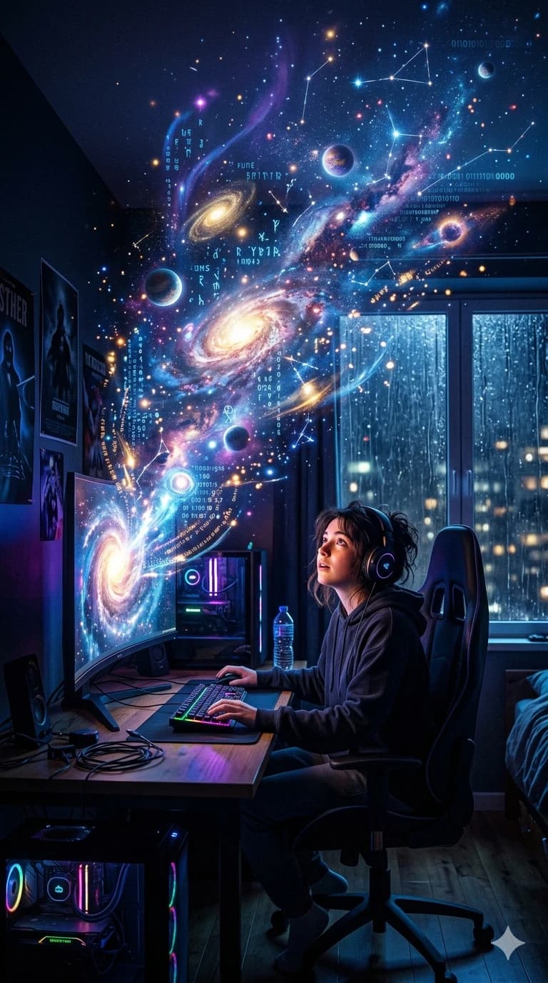 Digital Cosmos Interface - original